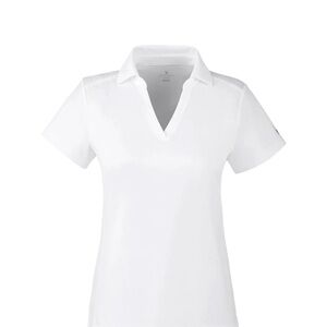 Spyder - Women’s Freestyle White Polo V-Neck Top